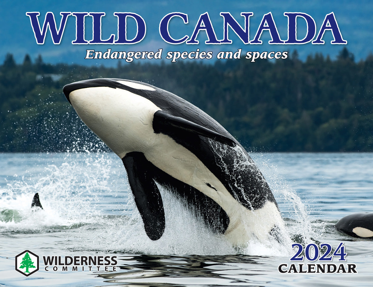 2024 Wild Canada Endangered Species and Spaces Calendar