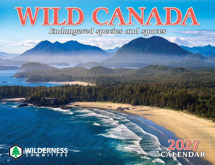2027 Wild Canada Endangered Species and Spaces Calendar