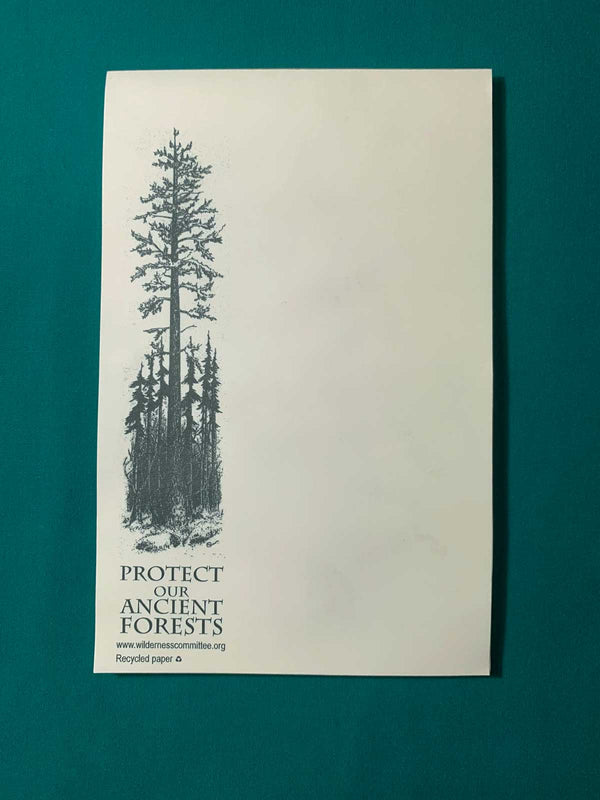 Recycled Paper Pads - Wilderness Committee
