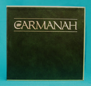 The cover of a book with text that says "Carmanah". End of image description. 